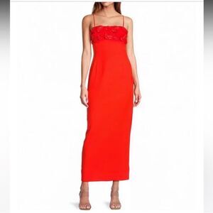 Antonio Melani Dottie Textured Linen Square Neck Sleeveless Midi Dress
XX11